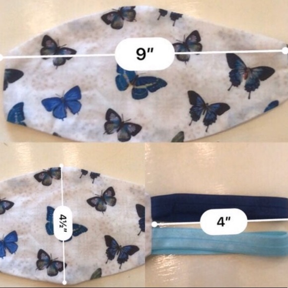 Zebra Face Mask Washable Reusable Filter Pocket - Picture 4 of 4